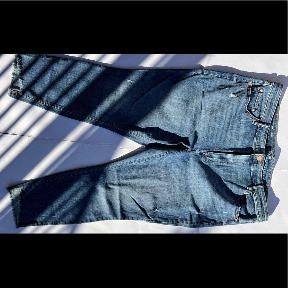 ankle cropped denim